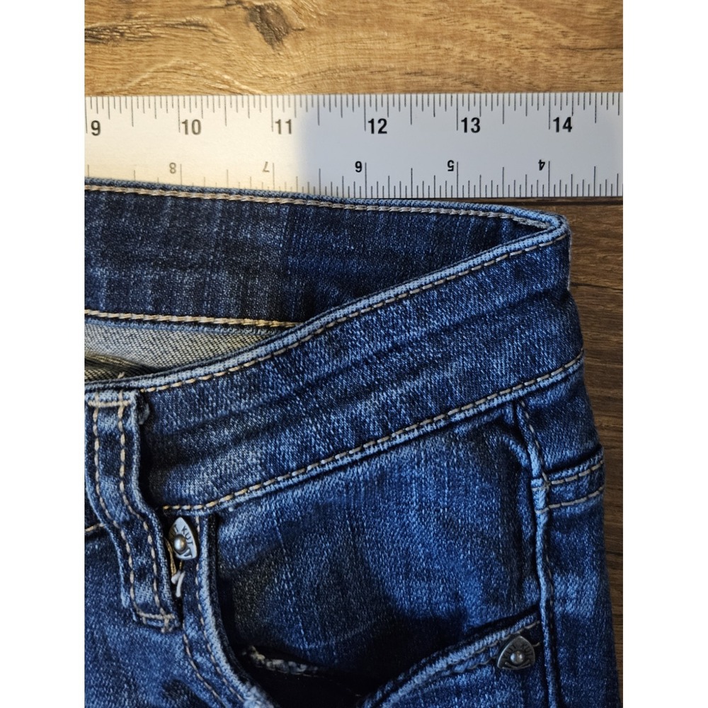 KUT From The Kloth Jeans Women 0 Blue Catherine Boyfriend Distressed 28x29 - Picture 4 of 16